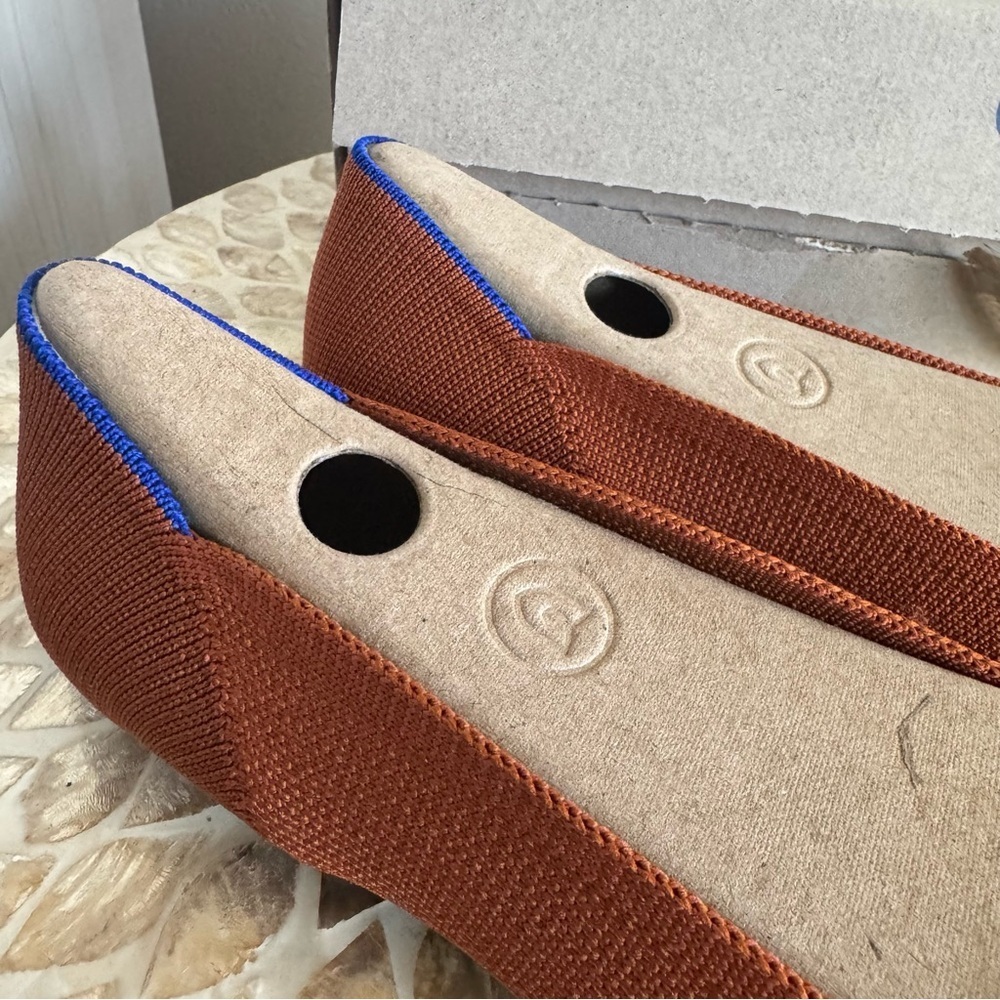 NWT Rothy’s The Point Brandy Flats size 8.5 - Picture 5 of 10